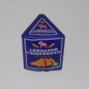 Leksands Crispbread Wedges, blue