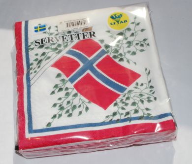 Norwegian Flag Napkins