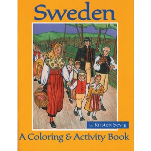 Sweden Coloring & Activity Book