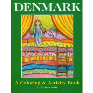 Denmark Coloring & Activity Book