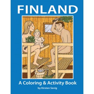 Finland Coloring & Activity Book