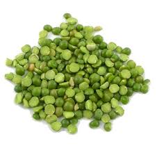 Dried green peas