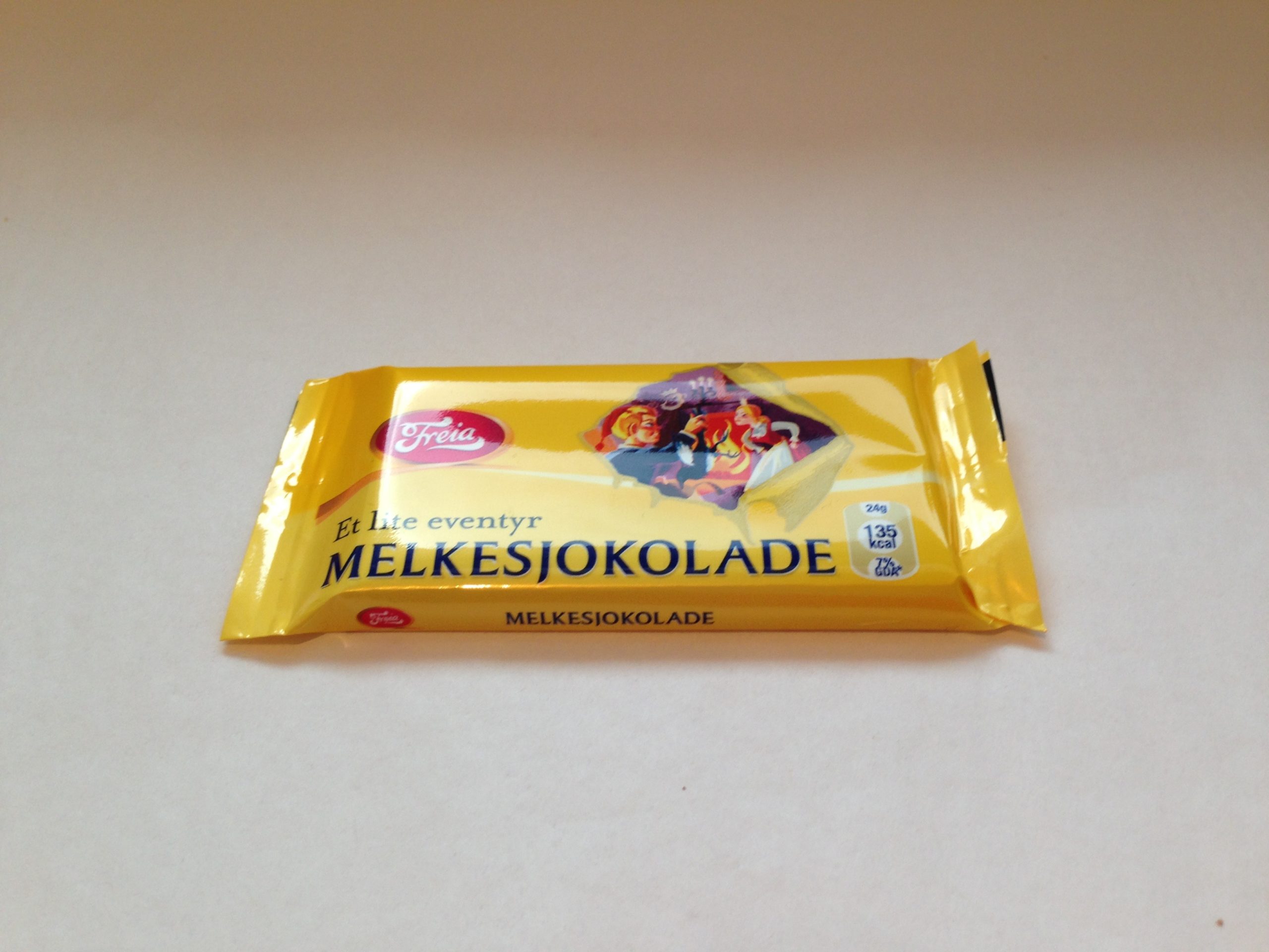 Freia milk chocolate bar, mini