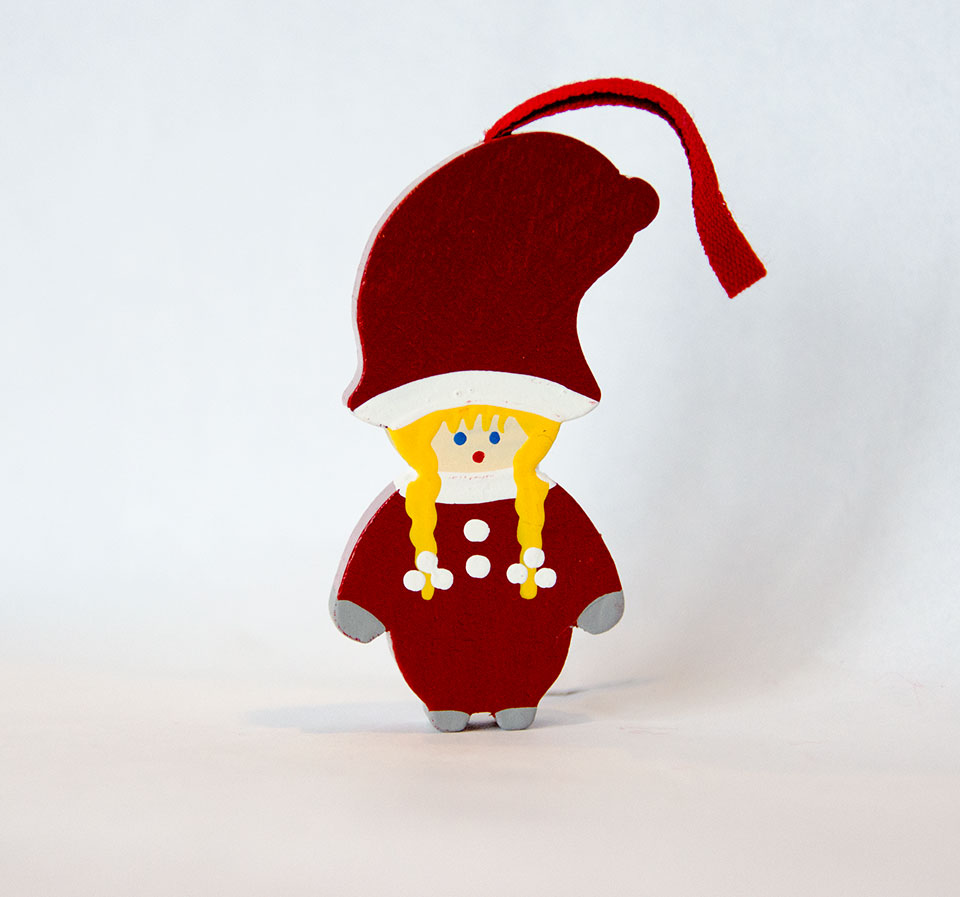 Tomte Girl ornament