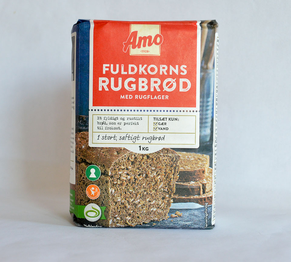 Amo Fuldkorns Rugbrød Mix