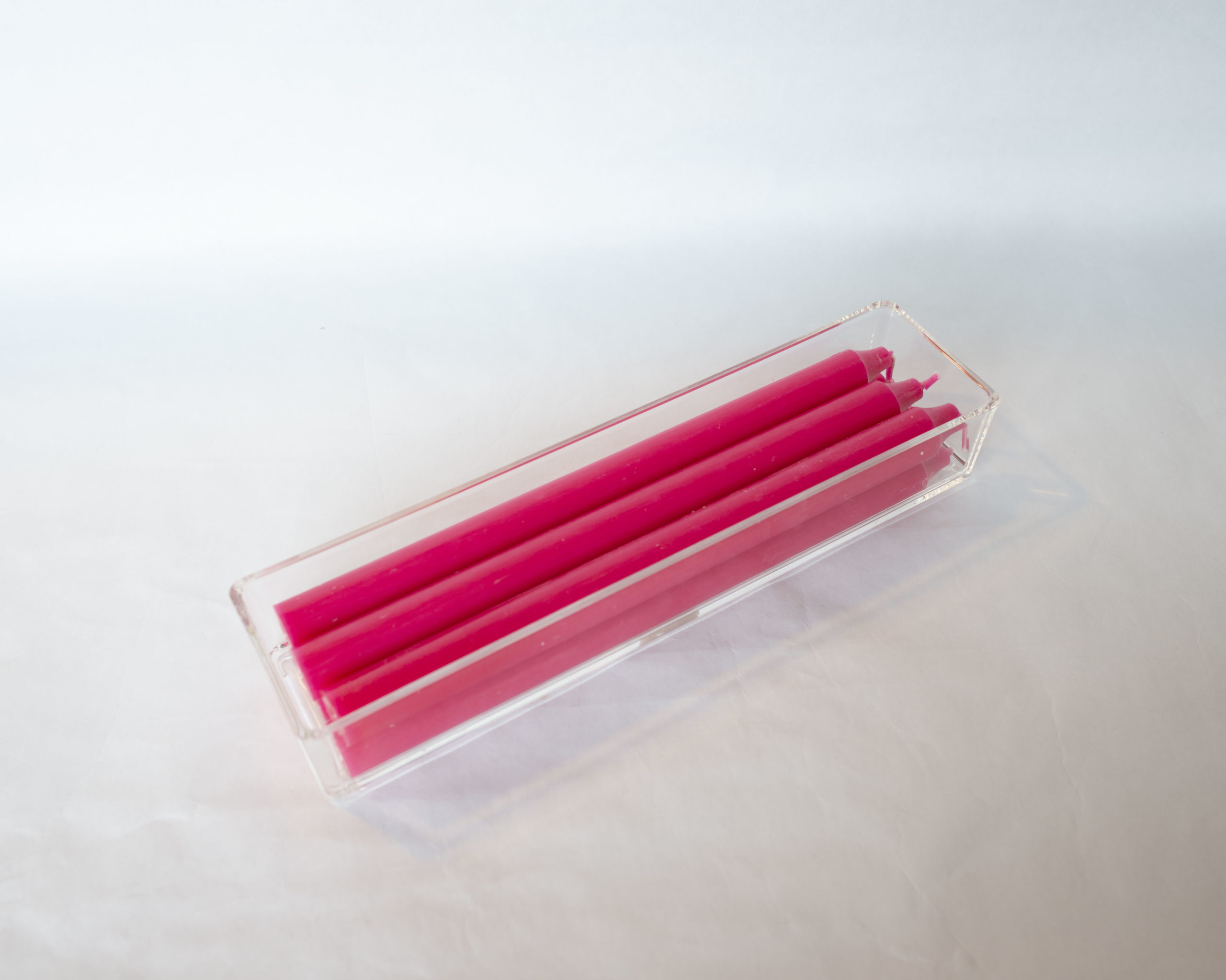 Danish Candles, Bright Pink