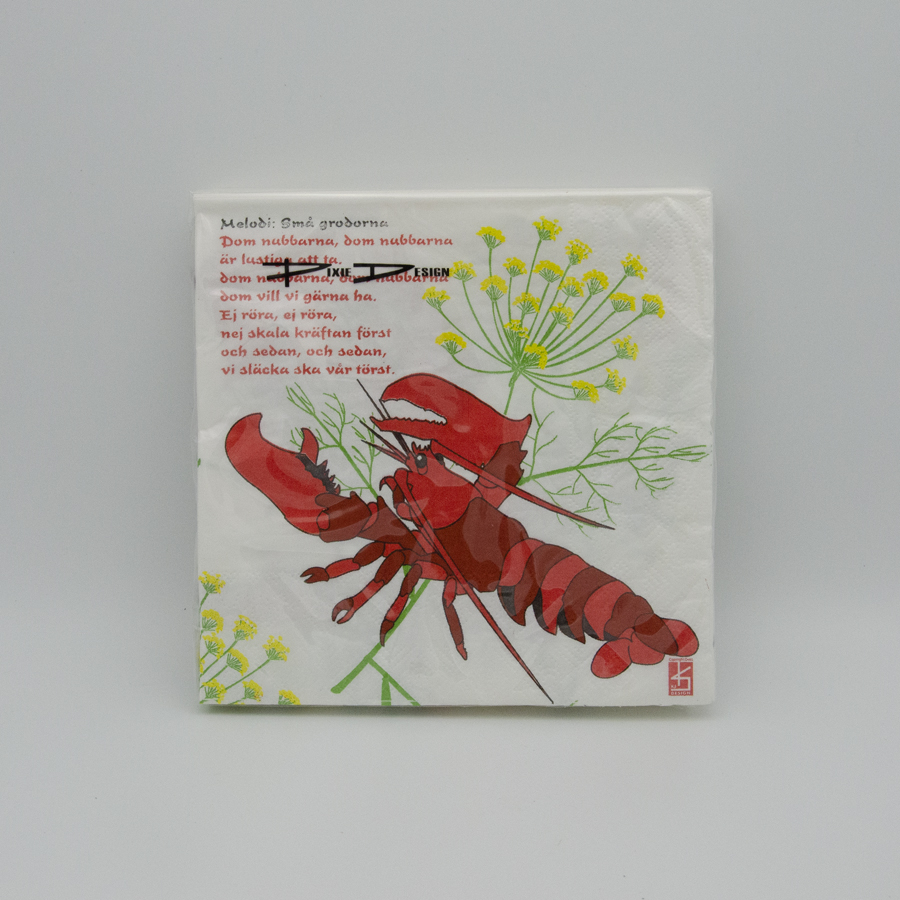 Crayfish napkins