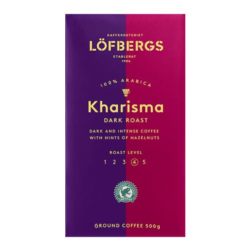 Löfbergs Kharisma, dark roast coffee