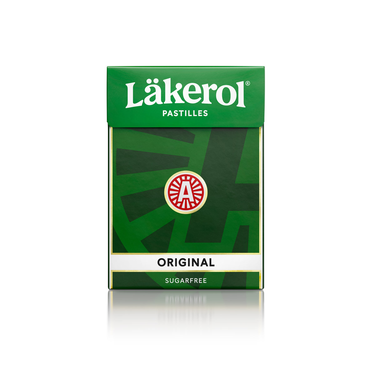 Läkerol, Original Herb Menthol Green, Large box