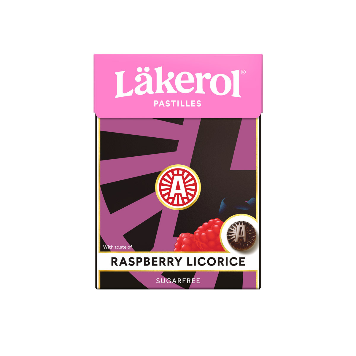 Läkerol raspberry licorice, Large box