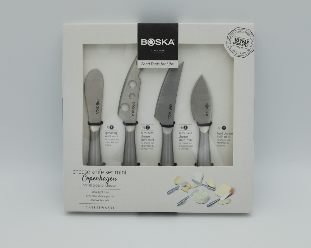 Mini cheese knife set, stainless steel, copenhagen