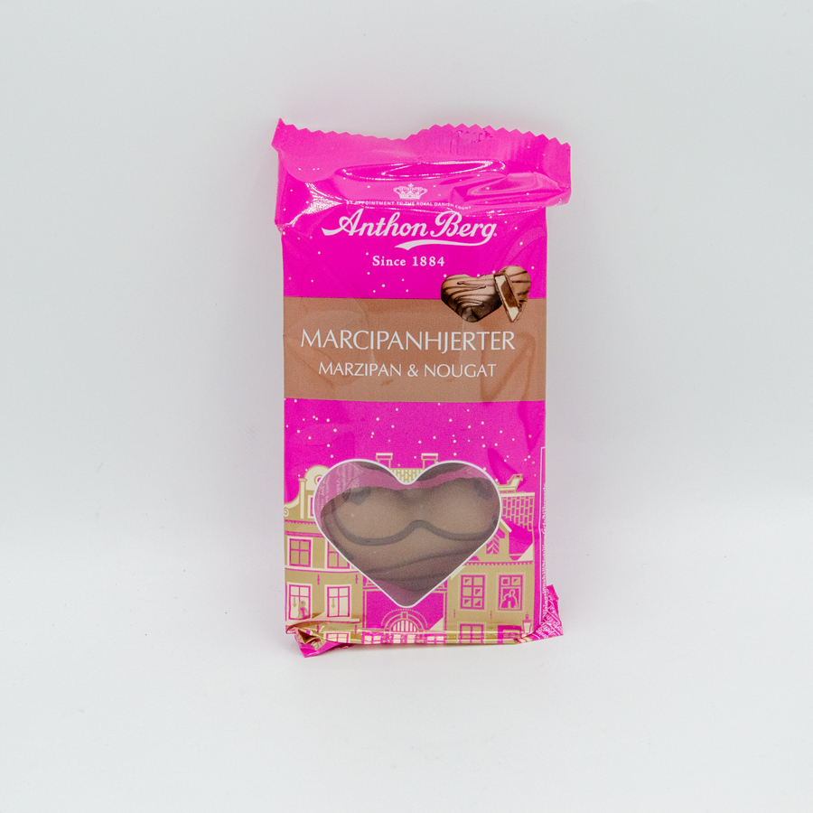 Anthon Berg marzipan & nougat hearts