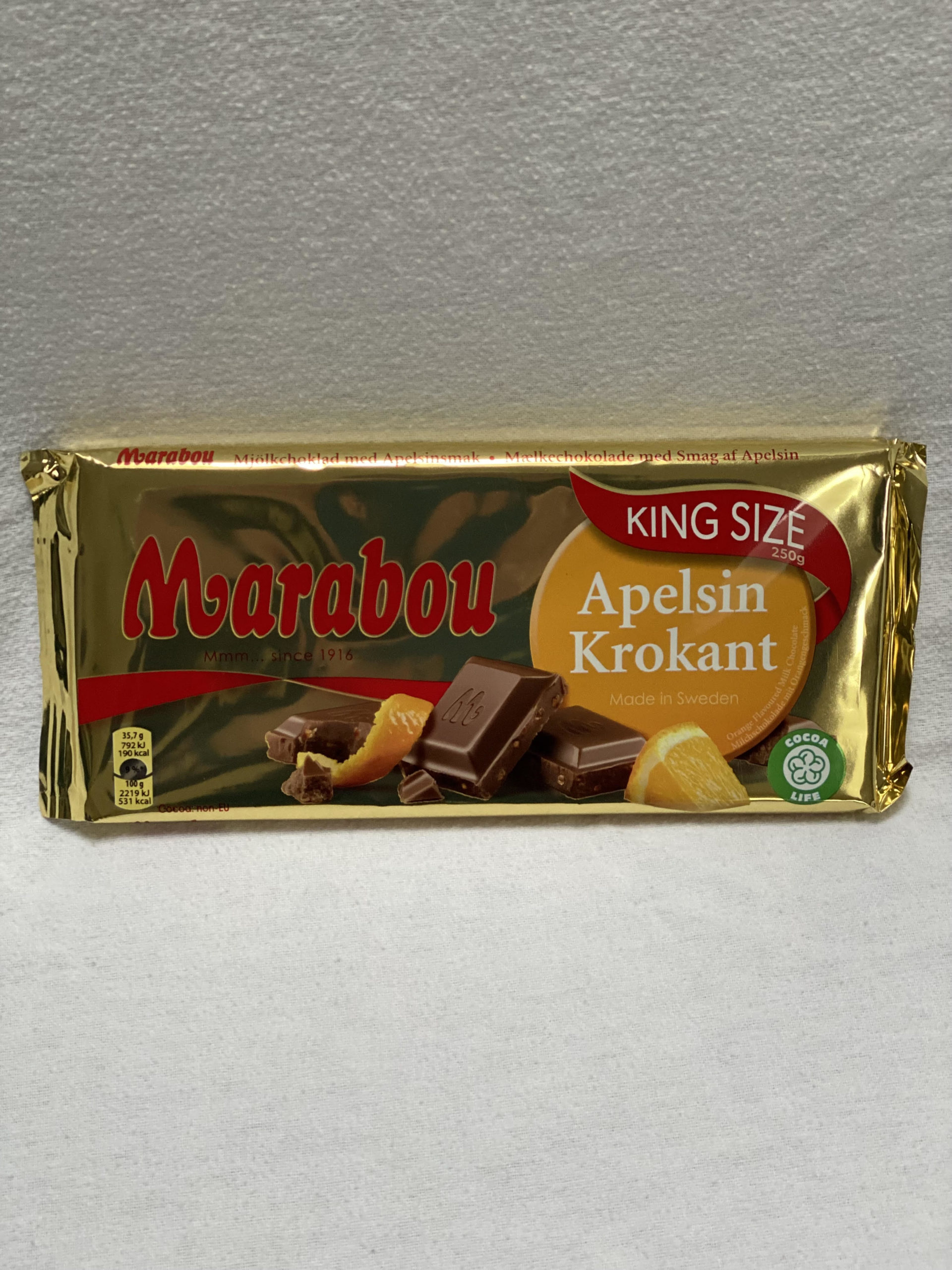 Marabou Apelsin Krokant