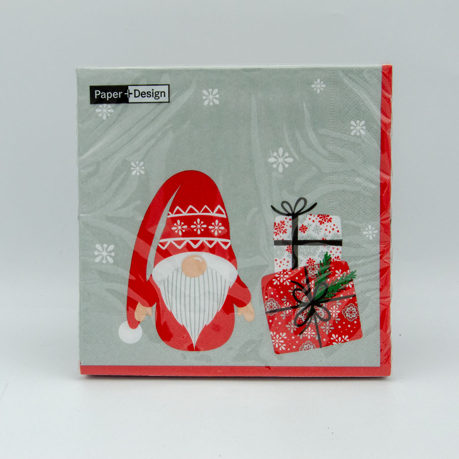 Tomte w. gifts lunch napkin