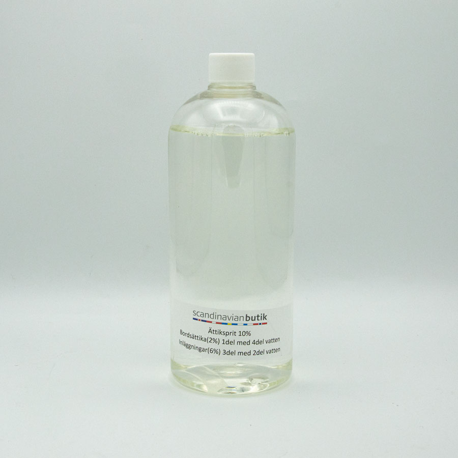 Attik sprit, Vinegar 10%