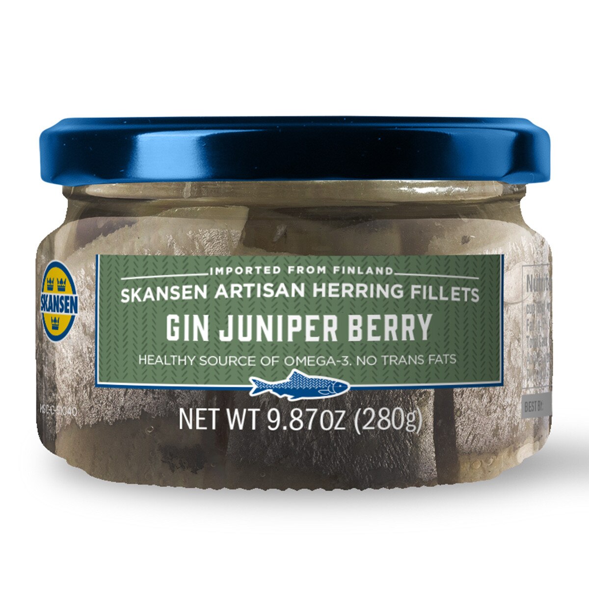 Skansen Gin Juniper Berry Artisan Herring